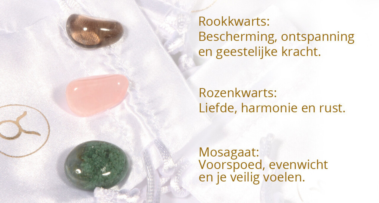 Zilveren ketting tros sterrenbeeld stier