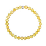 Barnsteen (geel) armband 18 cm | 6 mm kralen Barnsteen (geel) armband 18 cm | 6 mm kralen