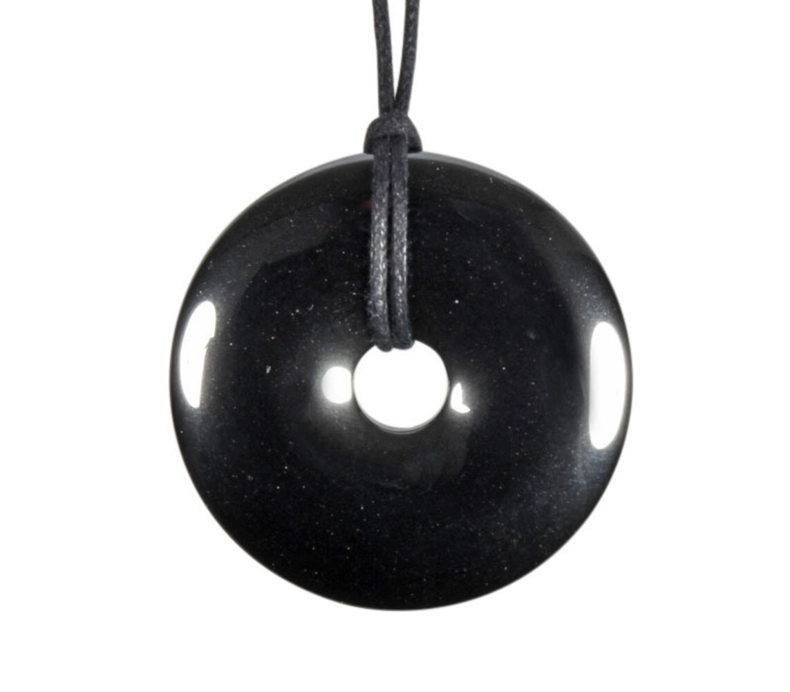 Hematiet hanger donut 4 cm