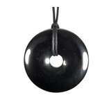 Hematiet hanger donut 4 cm Hematiet hanger donut 4 cm