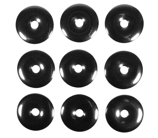 Hematiet hanger donut 4 cm