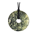 Serpentijn hanger donut 4 cm Serpentijn hanger donut 4 cm