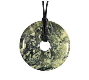 Serpentijn hanger donut 4 cm Serpentijn hanger donut 4 cm