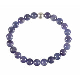 Tanzaniet armband 20 cm | 8 mm kralen Tanzaniet armband 20 cm | 8 mm kralen