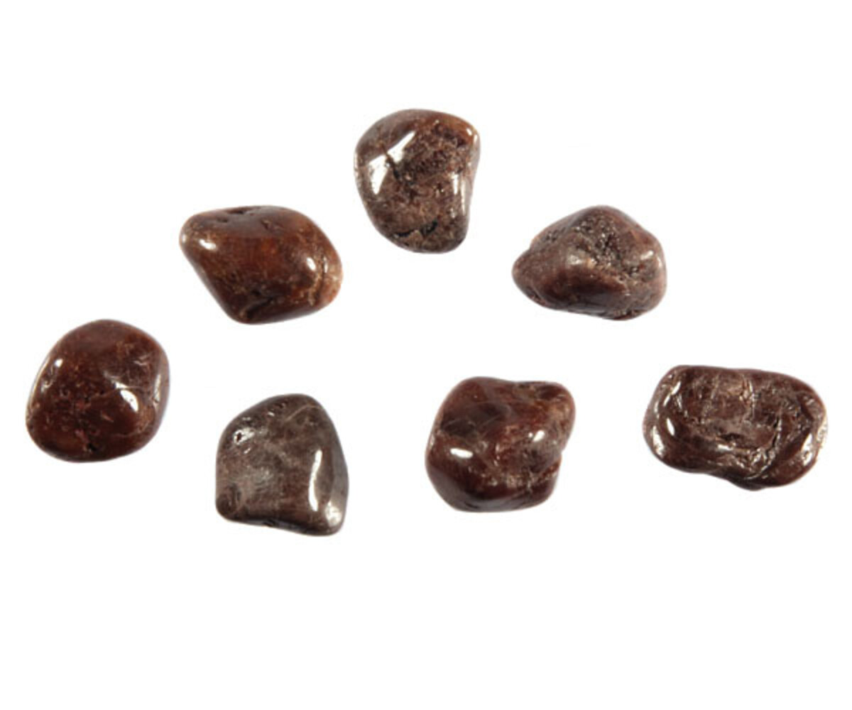 Hyacinth (zirkoon) steen getrommeld 2 - 5 gram Hyacinth (zirkoon) steen getrommeld 2 - 5 gram