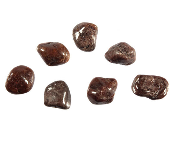 Hyacinth (zirkoon) steen getrommeld 2 - 5 gram Hyacinth (zirkoon) steen getrommeld 2 - 5 gram