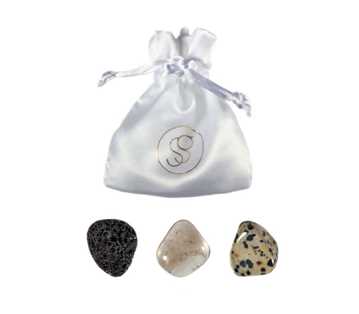 Edelsteen set aarden & reinigen Edelsteen set aarden & reinigen