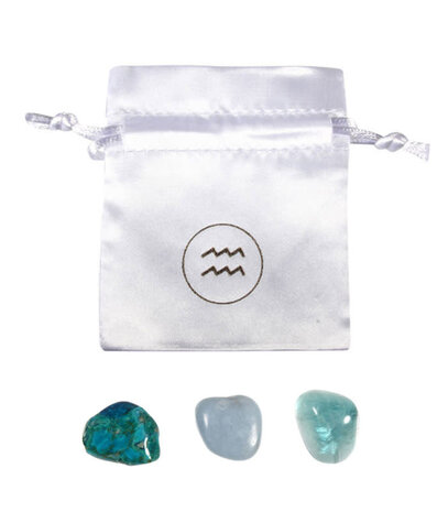 Edelsteen set | sterrenbeeld waterman