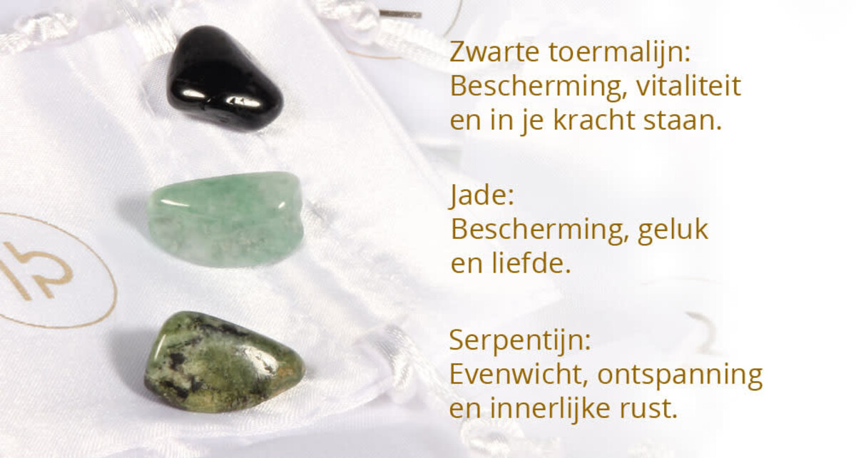 Edelsteen set sterrenbeeld weegschaal - Spiritual Garden