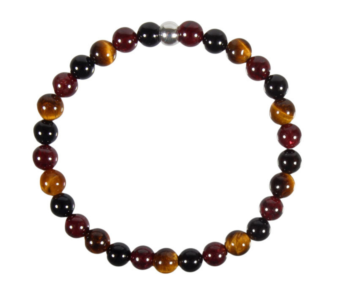 Armband kracht & vertrouwen 18 cm | 6 mm kralen