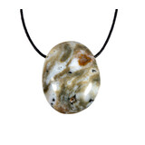 Jaspis (oceaan) hanger doorboord Jaspis (oceaan) hanger doorboord