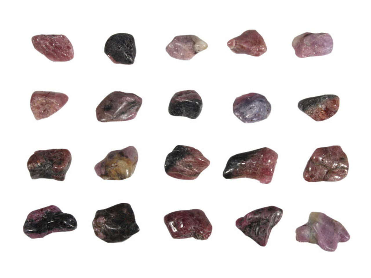 Spinel steen getrommeld 2 - 5 gram Spinel steen getrommeld 2 - 5 gram