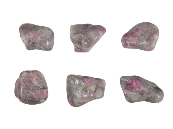 Tugtupiet (roze) steen getrommeld 10 - 20 gram