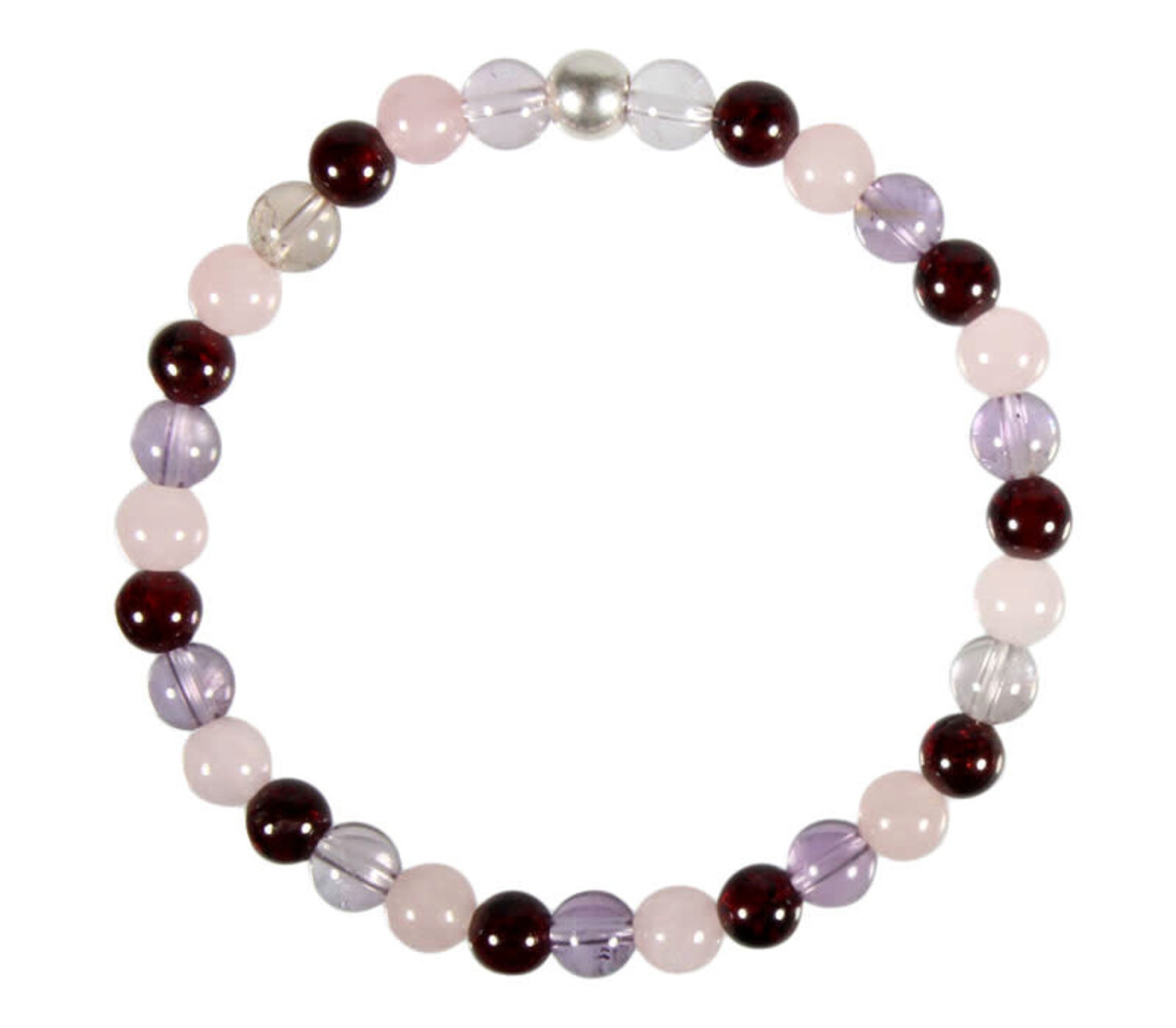 Armband liefde 18 cm | 6 mm kralen Armband liefde 18 cm | 6 mm kralen