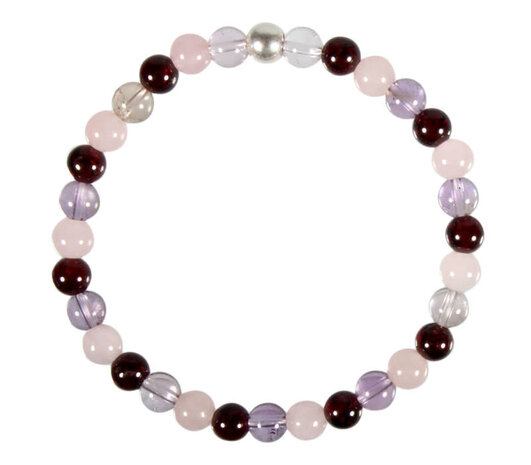 Armband liefde 18 cm | 6 mm kralen Armband liefde 18 cm | 6 mm kralen
