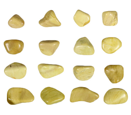 Infinite stone (serpentijn) steen getrommeld 2 - 5 gram