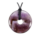 Amethist hanger donut 4 cm Amethist hanger donut 4 cm