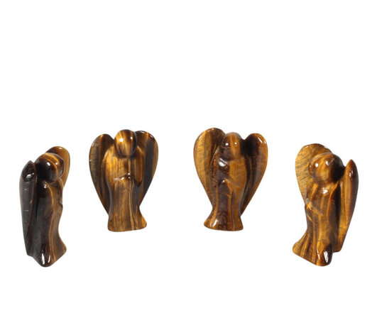 Tijgeroog engel 4 cm Tijgeroog engel 4 cm