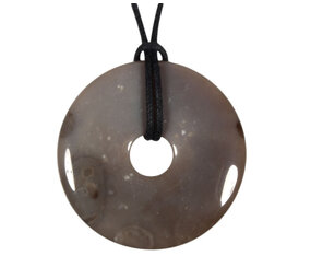 Vuursteen hanger donut 4 cm Vuursteen hanger donut 4 cm