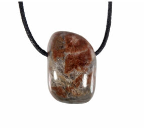 Pyroxmangiet hanger doorboord Pyroxmangiet hanger doorboord