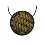 Shungiet bloem des levens hanger doorboord rond Shungiet bloem des levens hanger doorboord rond