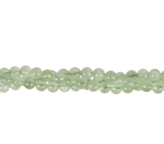 Prehniet kralen rond 6 mm (streng van 40 cm) Prehniet kralen rond 6 mm (streng van 40 cm)