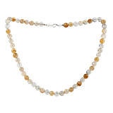 Golden healer (limonietkwarts) ketting 8 mm kralen Golden healer (limonietkwarts) ketting 8 mm kralen