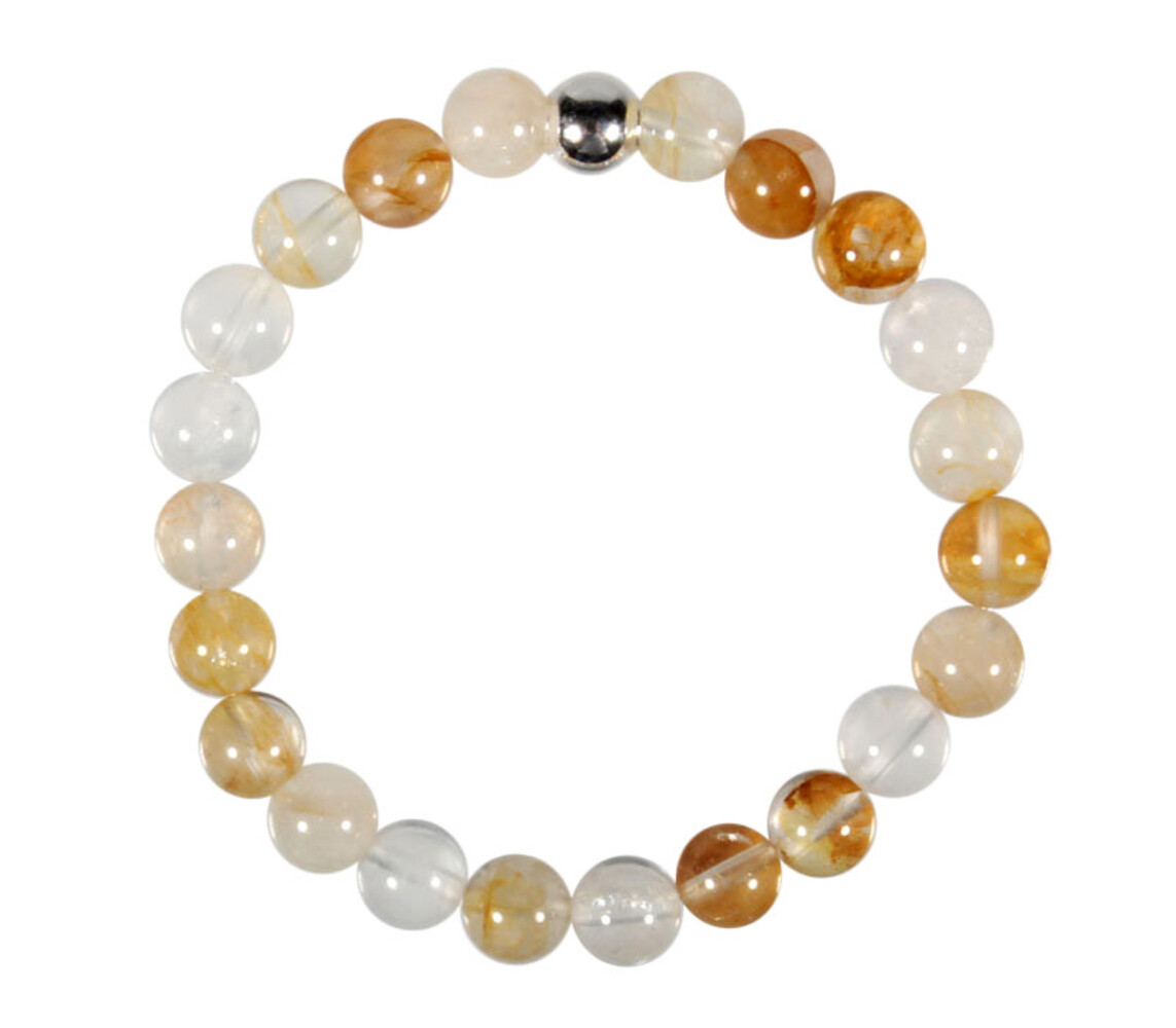 Golden healer (limonietkwarts) armband 20 cm | 8 mm kralen Golden healer (limonietkwarts) armband 20 cm | 8 mm kralen