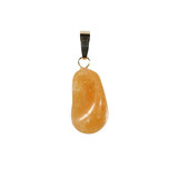 Azeztuliet (Himalaya) hanger met 14k gouden oogje Azeztuliet (Himalaya) hanger met 14k gouden oogje