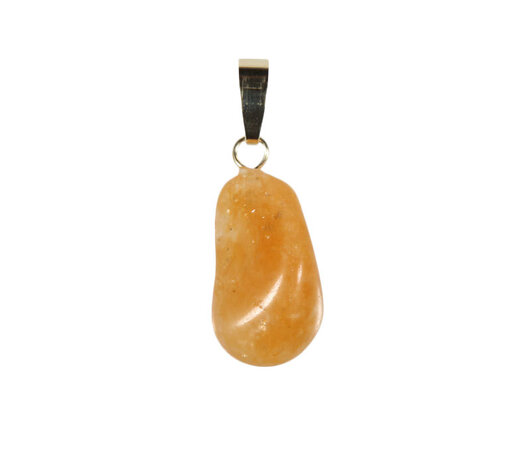 Azeztuliet (Himalaya) hanger met 14k gouden oogje Azeztuliet (Himalaya) hanger met 14k gouden oogje