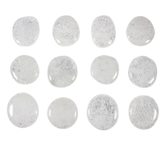 Iriskwarts steen plat gepolijst Iriskwarts steen plat gepolijst