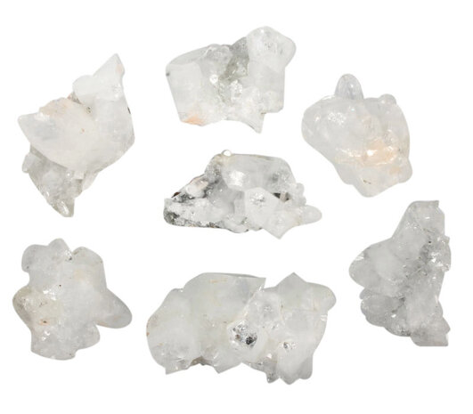 Apofylliet cluster A-kwaliteit 50 - 100 gram