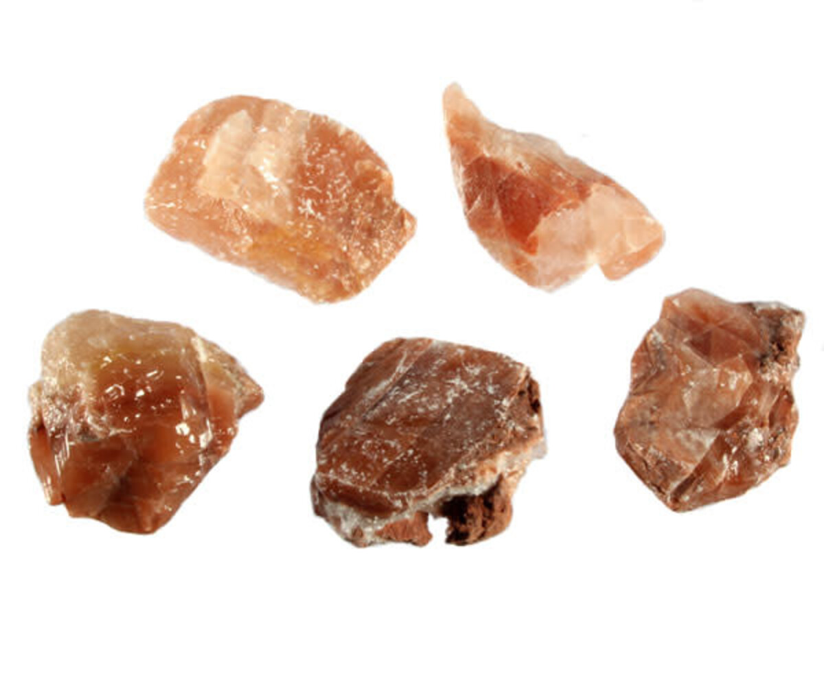 Calciet (rood) ruw 50 - 100 gram