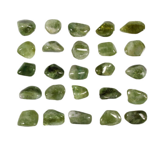Toermalijn (groen) steen getrommeld 2 - 5 gram Toermalijn (groen) steen getrommeld 2 - 5 gram