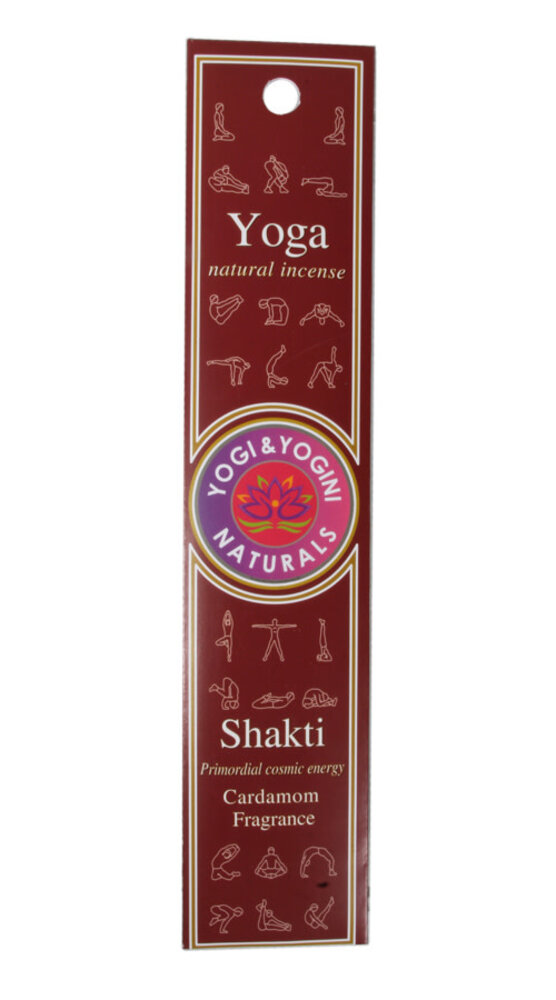Shakti (kardemom) | Yoga wierook | 10 stokjes