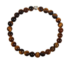 Tijgeroog armband 18 cm | 6 mm kralen Tijgeroog armband 18 cm | 6 mm kralen