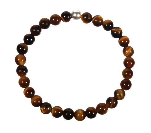 Tijgeroog armband 18 cm | 6 mm kralen Tijgeroog armband 18 cm | 6 mm kralen