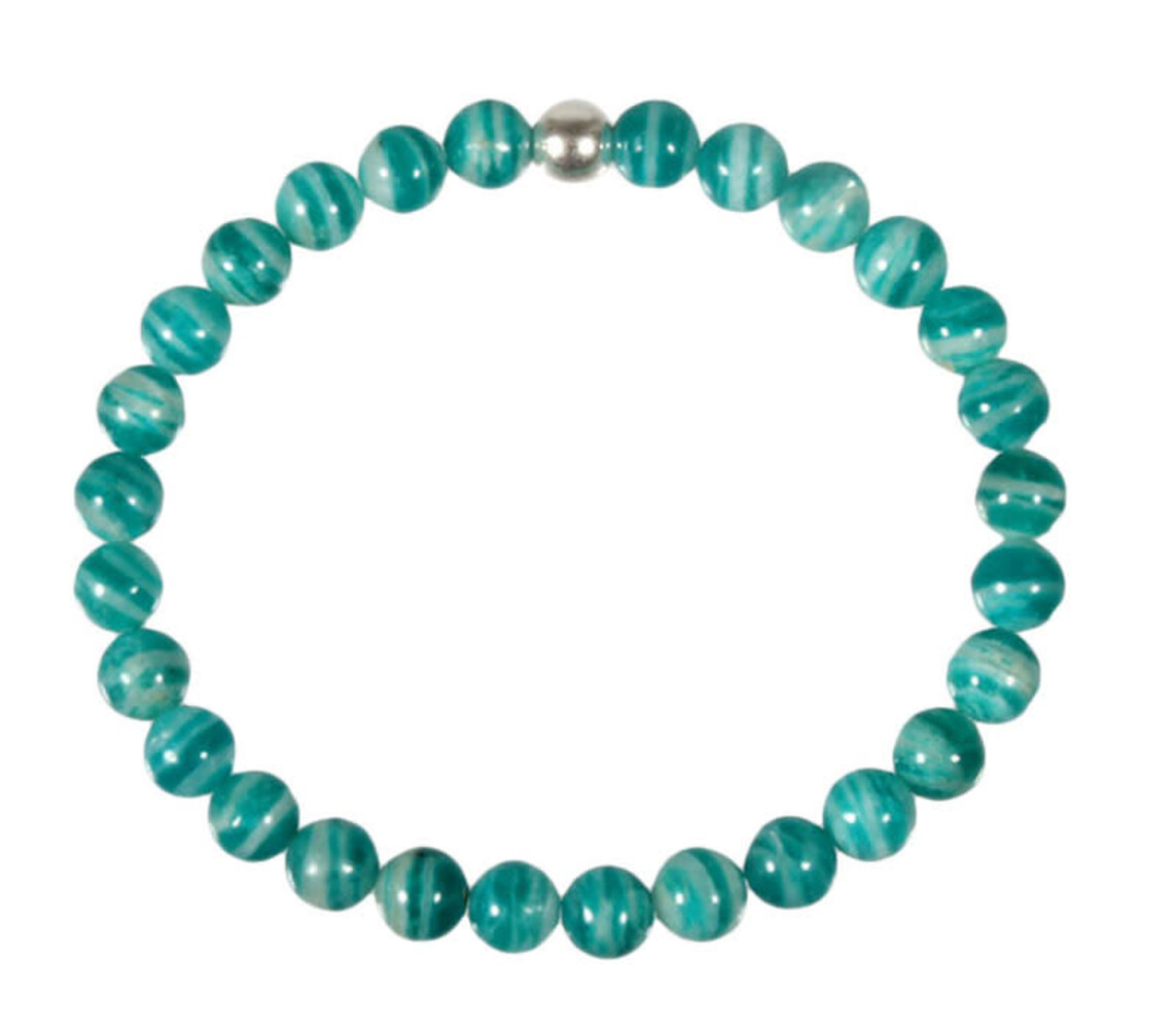 Amazoniet (Russisch) armband 18 cm | 6 mm kralen
