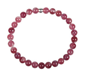Toermalijn (roze) armband 18 cm | 6,5 mm kralen Toermalijn (roze) armband 18 cm | 6,5 mm kralen