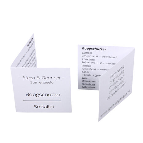 Steen en geur set astro | boogschutter