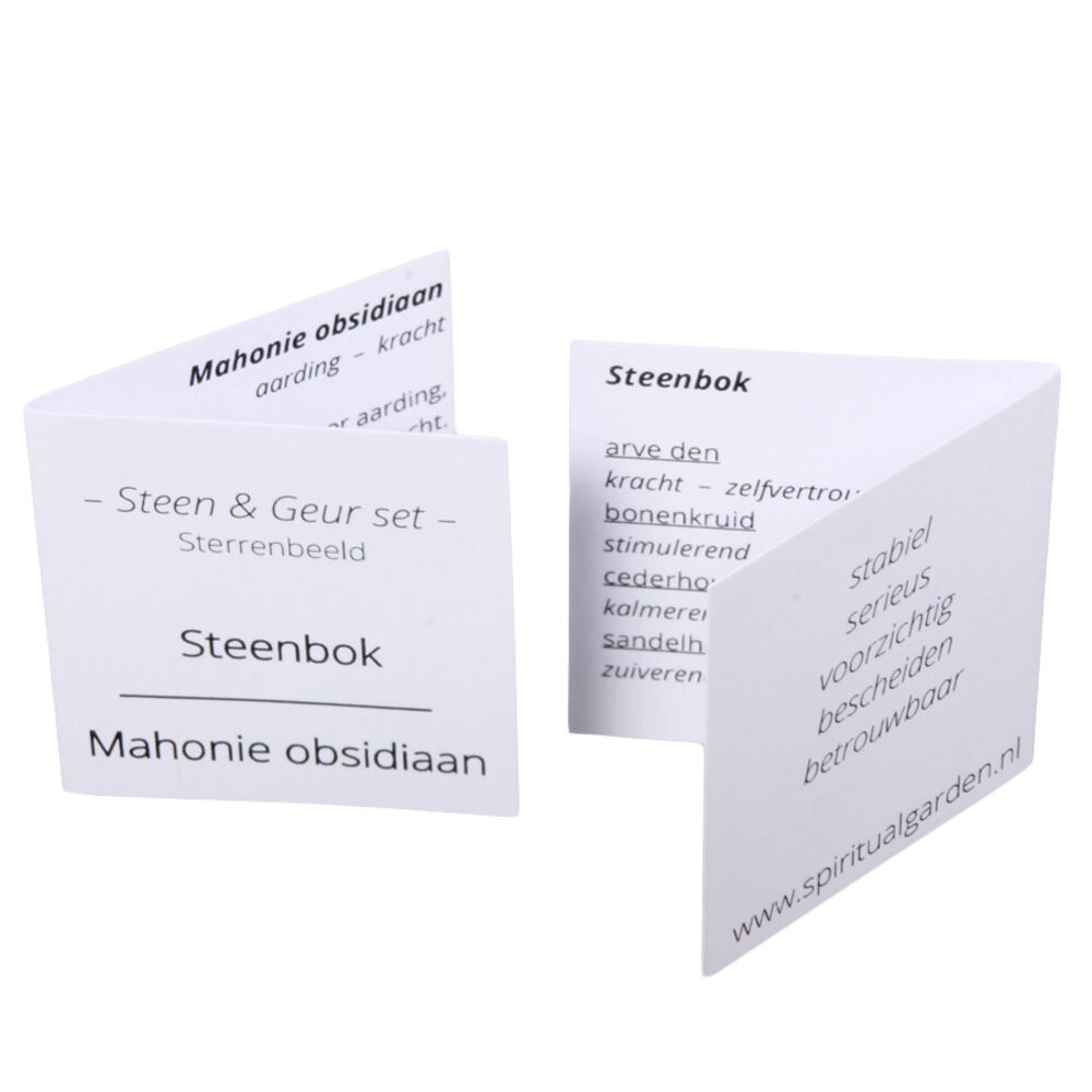 Steen en geur set astro | steenbok Steen en geur set astro | steenbok