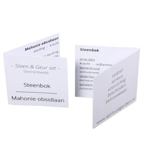 Steen en geur set astro | steenbok Steen en geur set astro | steenbok