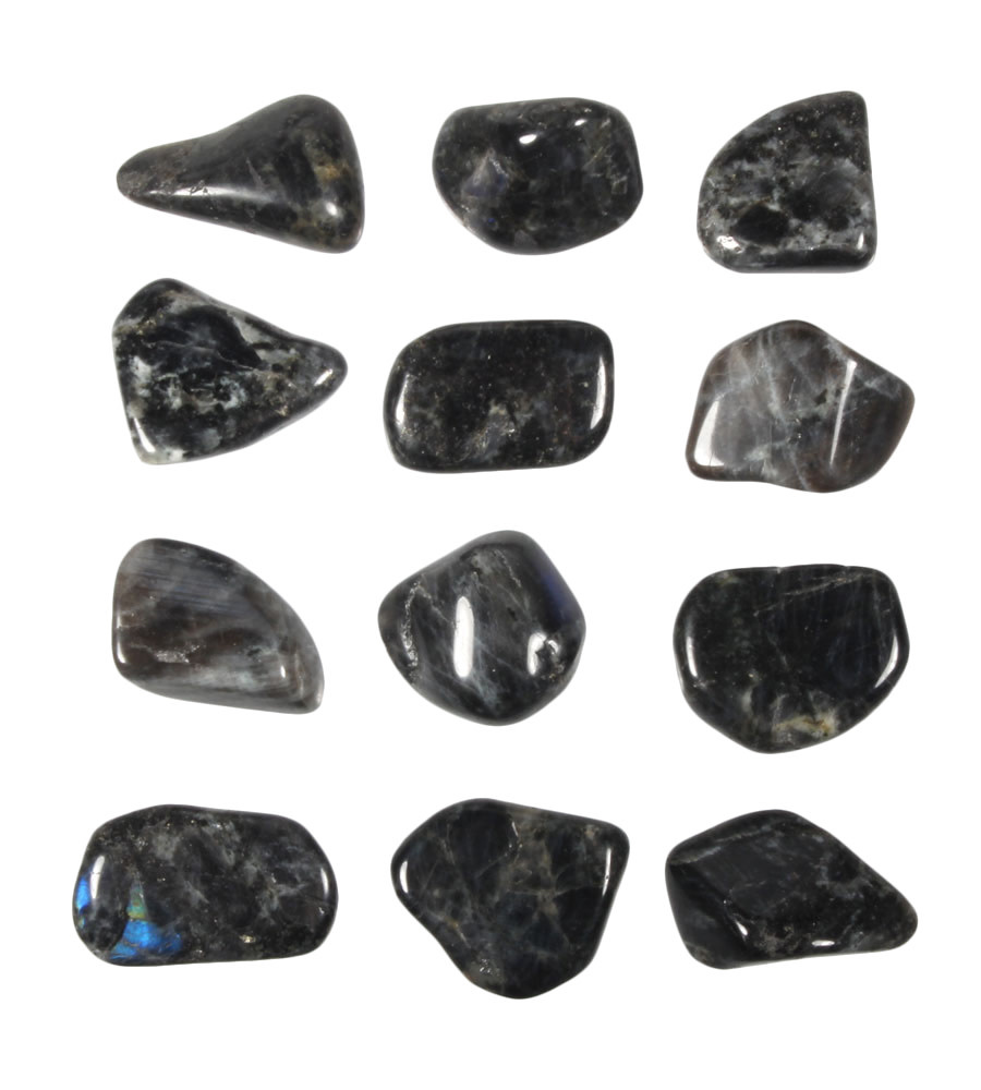 Spectroliet steen getrommeld 2 - 5 gram