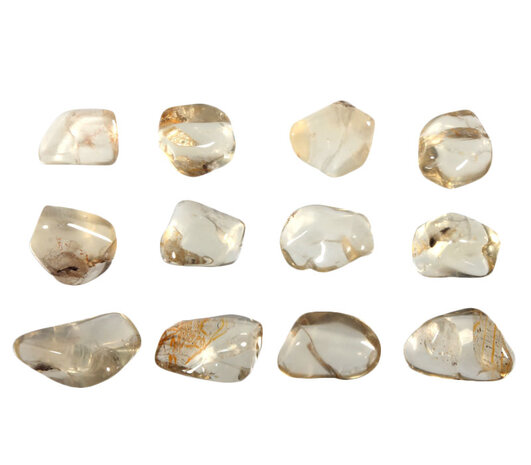 Labradoriet (goud) steen getrommeld 0,5 - 2 gram Labradoriet (goud) steen getrommeld 0,5 - 2 gram