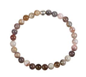 Agaat (Botswana) armband 18 cm | 6 mm kralen