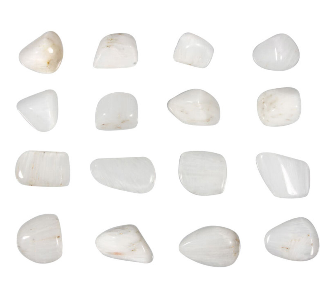 Scoleciet steen getrommeld 2 - 5 gram Scoleciet steen getrommeld 2 - 5 gram