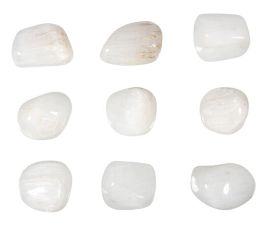 Scoleciet steen getrommeld 5 - 10 gram