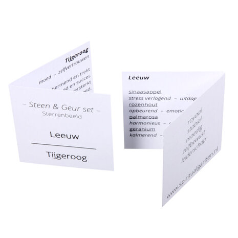 Steen en geur set astro | leeuw Steen en geur set astro | leeuw