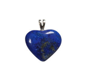 Zilveren hanger lapis lazuli hart A-kwaliteit 2 - 2,5 cm Zilveren hanger lapis lazuli hart A-kwaliteit 2 - 2,5 cm