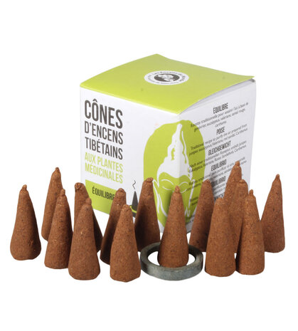 Evenwicht & zuivering kegelwierook | 15 cones Evenwicht & zuivering kegelwierook | 15 cones
